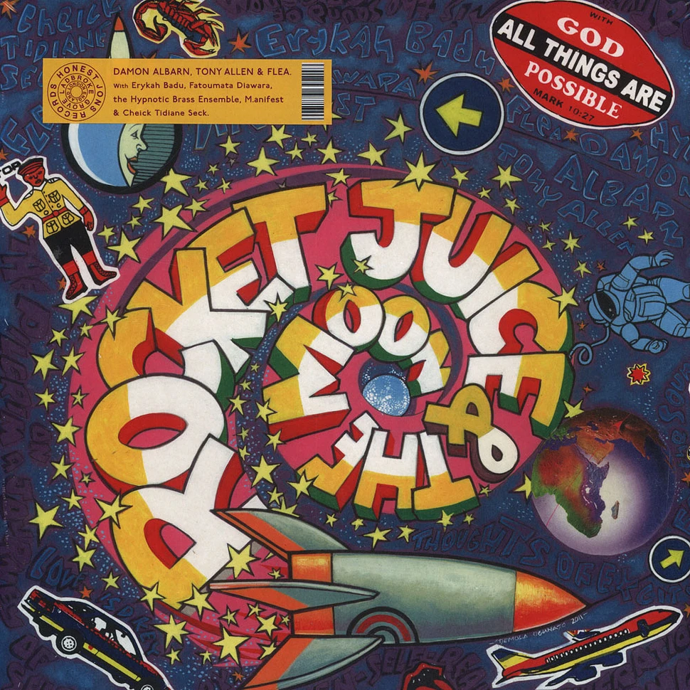 Rocket Juice & The Moon (Damon Albarn, Tony Allen and Flea of Red Hot Chili Peppers) - Rocket Juice & The Moon