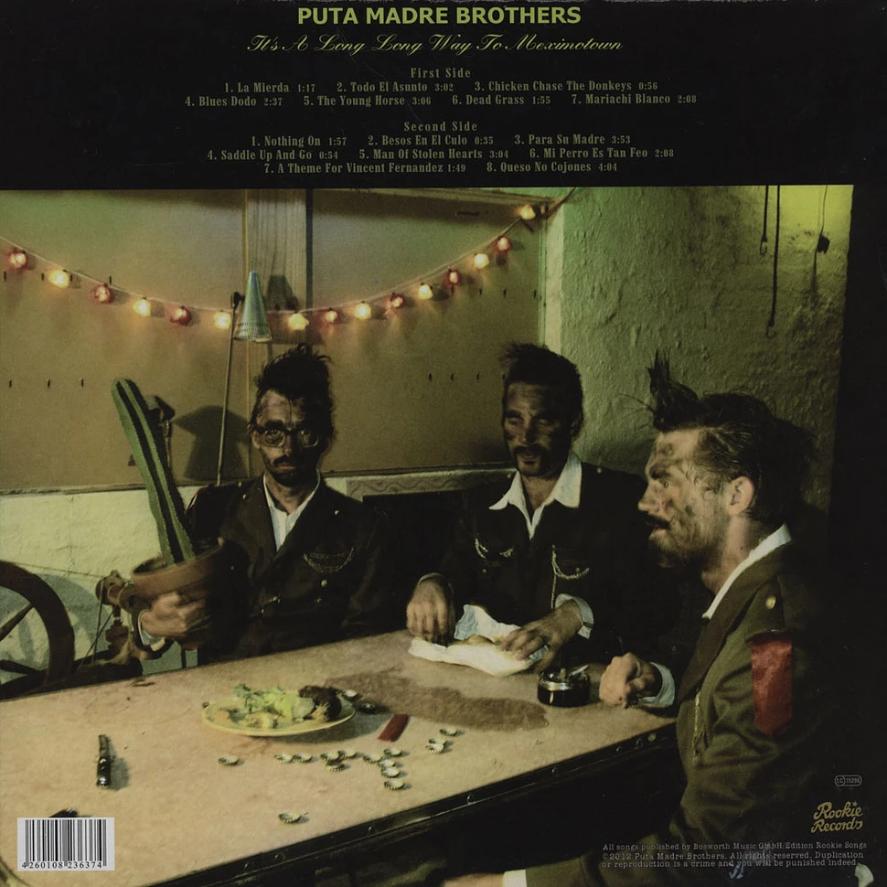 Puta Madre Brothers - It's A Long Way To Meximotown