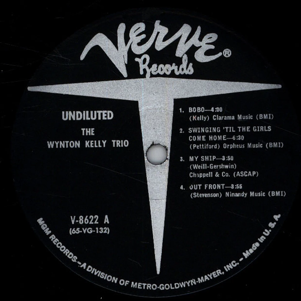 Wynton Kelly Trio - Undiluted