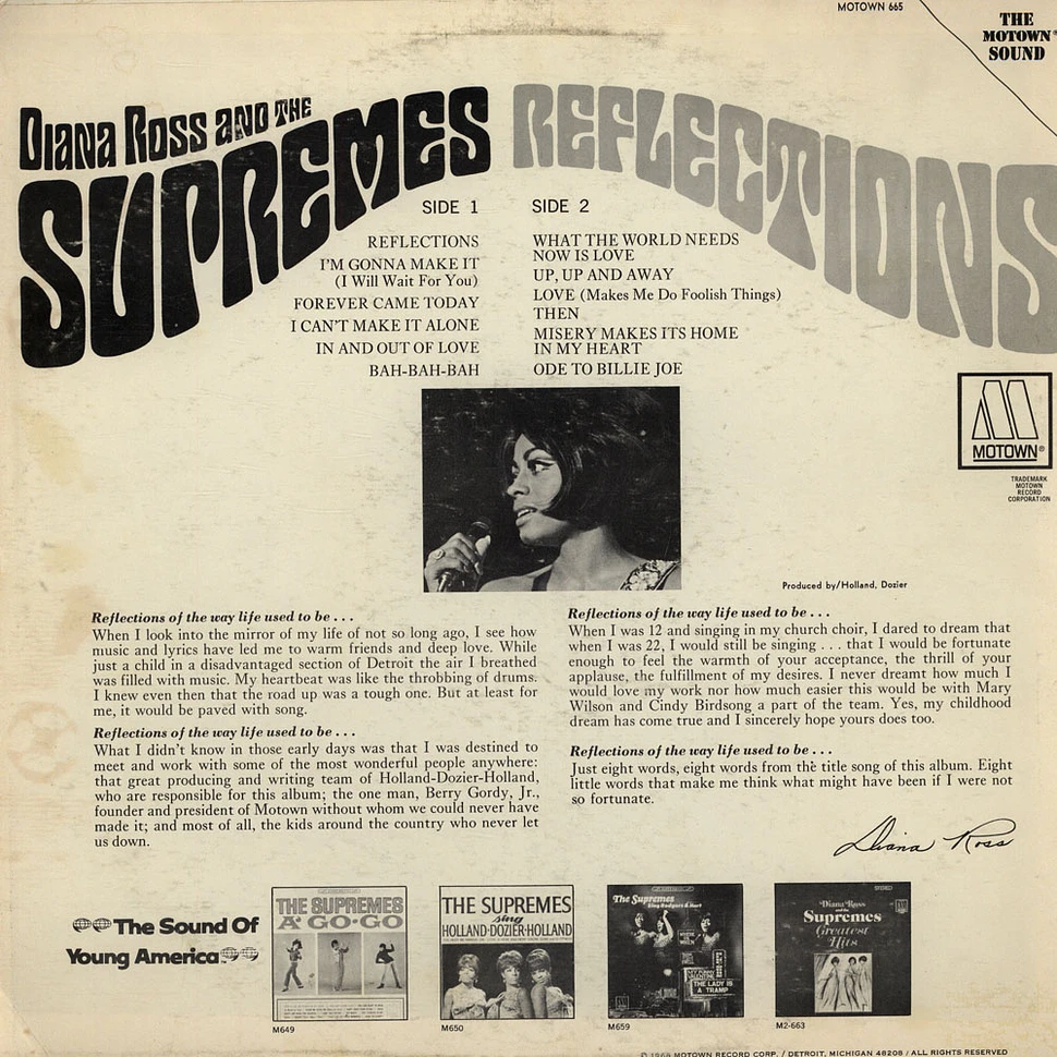 Diana Ross & The Supremes - Reflections