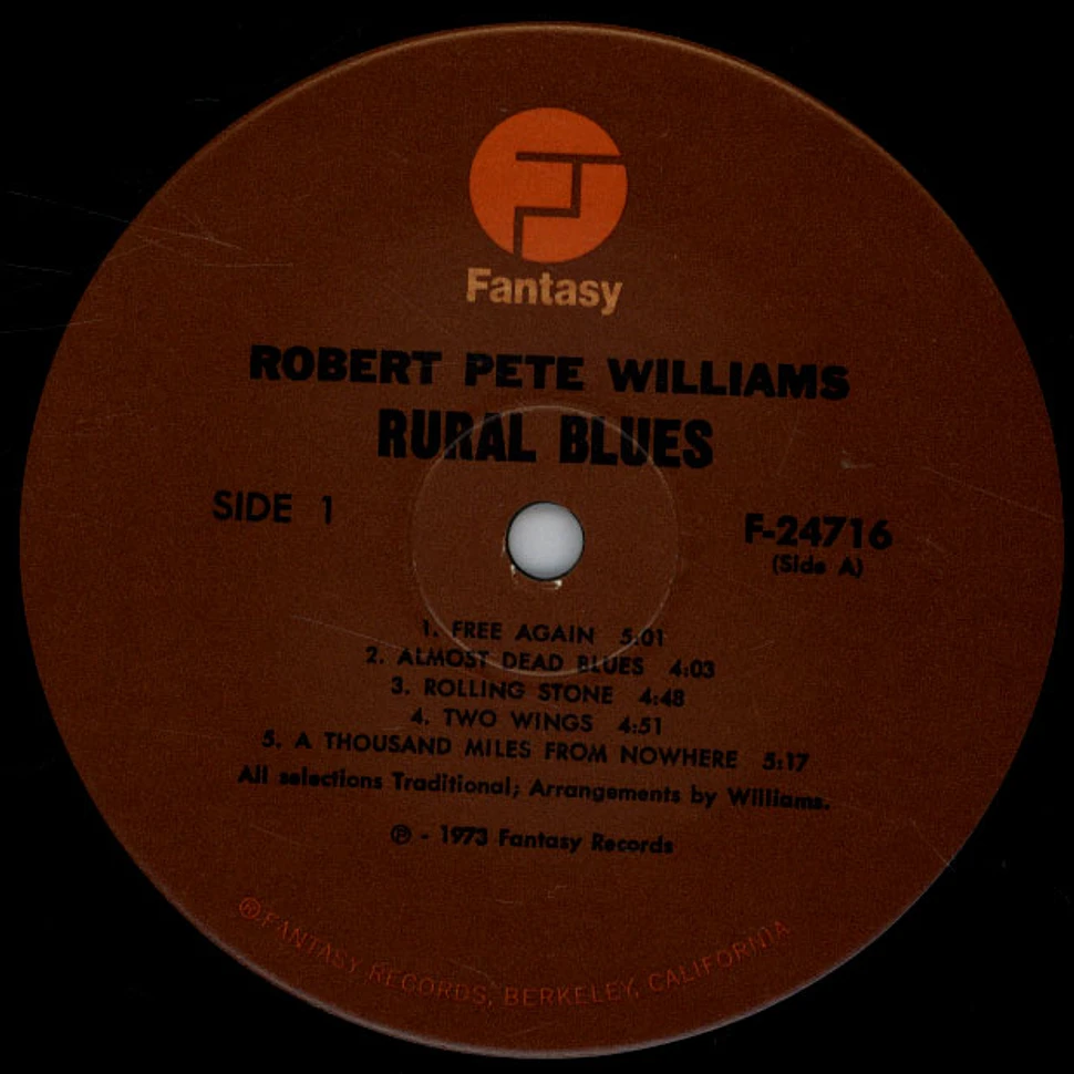 Robert Pete Williams And Snooks Eaglin - Rural Blues