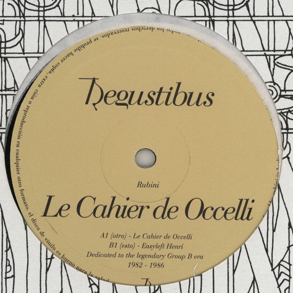 Rubini - Le Cahier de Occelli