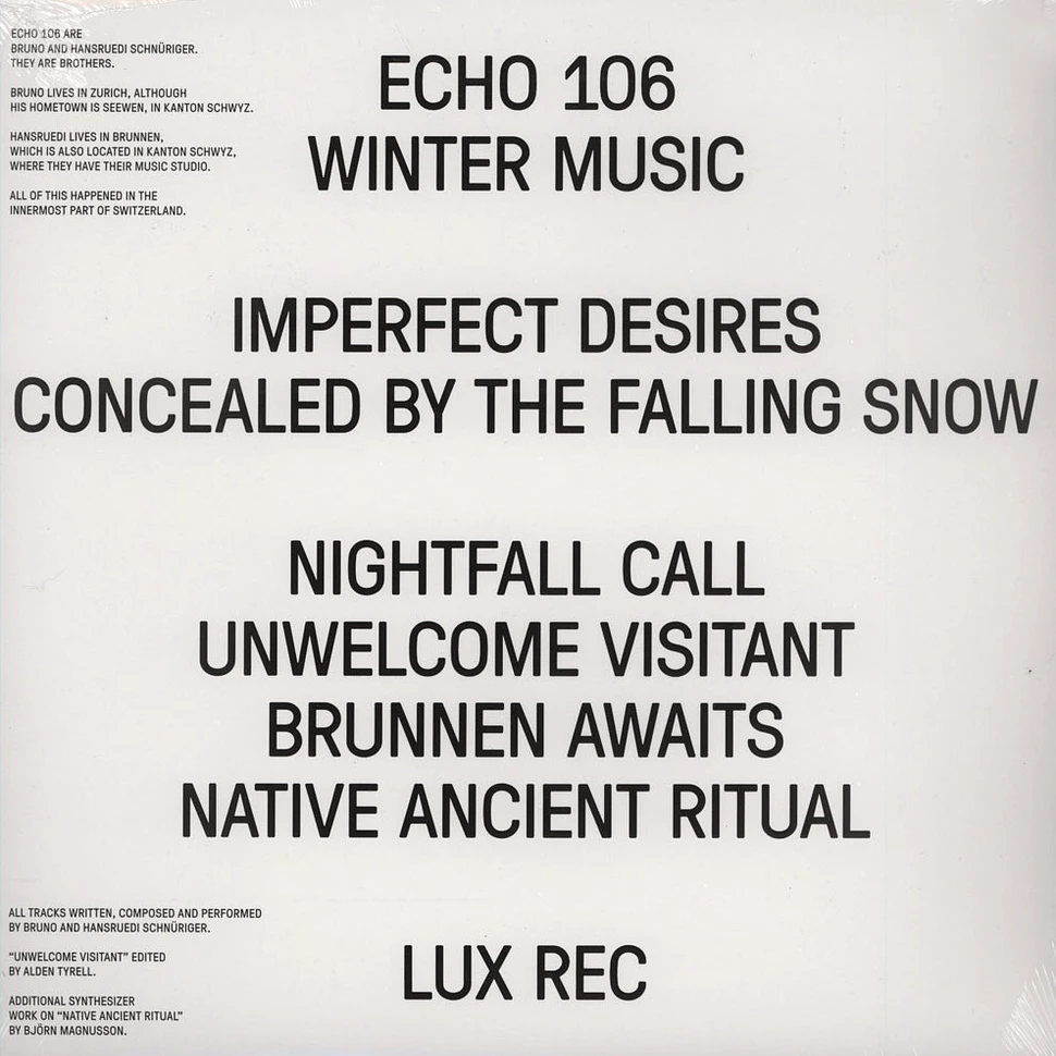 Echo 106 - Winter Music