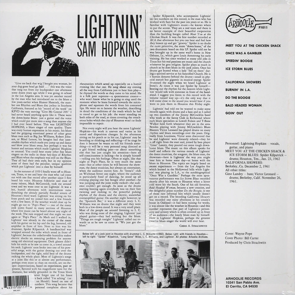 Lightning Sam Hopkins - Lightning Sam Hopkins