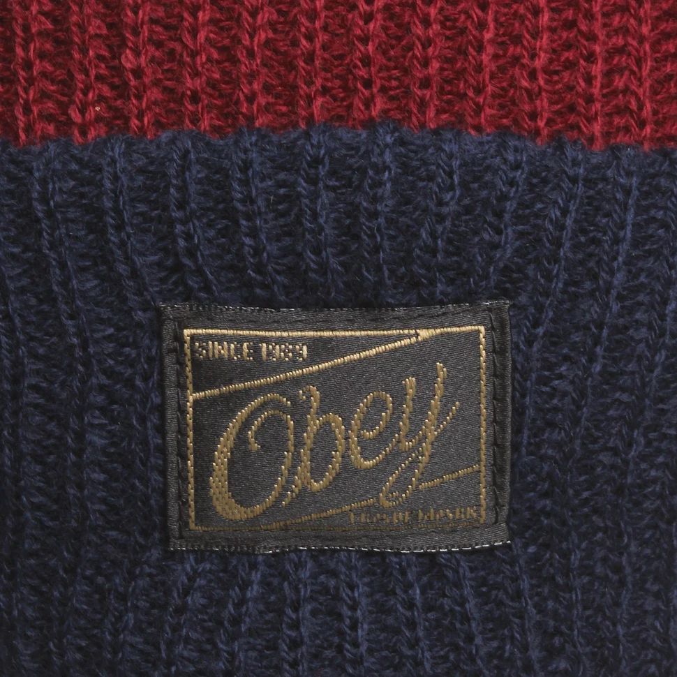 Obey - Old Timey Pom Pom Beanie