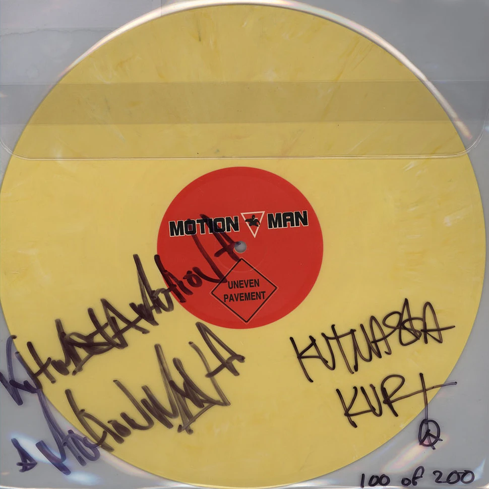 Motion Man - Uneven Pavement Unreleased Demo's EP 1992-'93