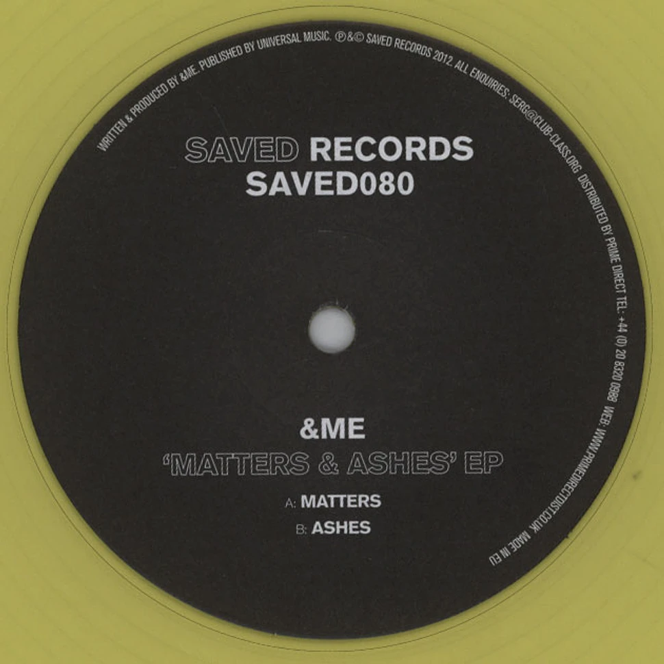 &ME - Matters & Ashes EP