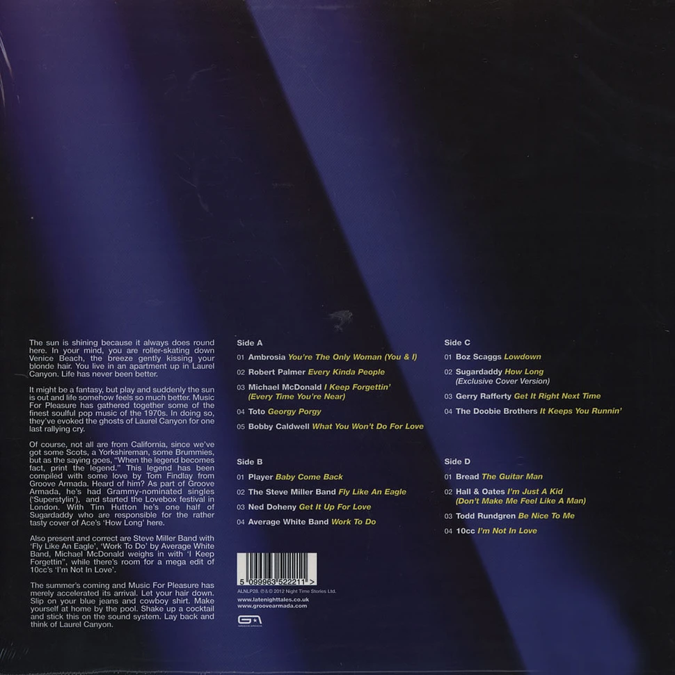 Groove Armada - Late Night Tales – Music For Pleasure