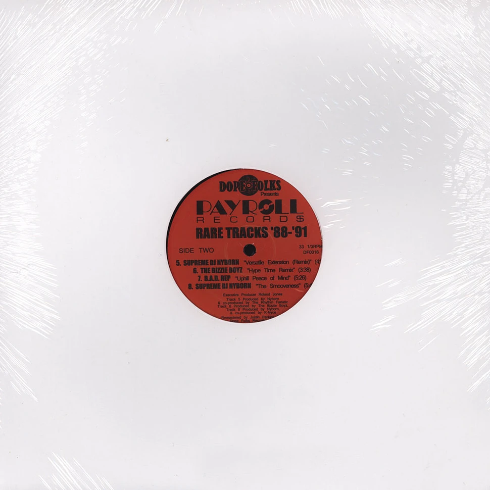 V.A. - Payroll Records: Rare Tracks '88-'91