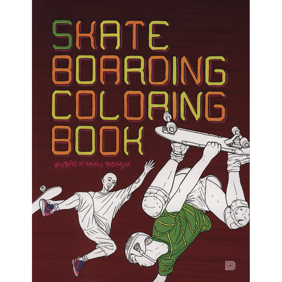 V.A. - Skateboarding Coloring Book