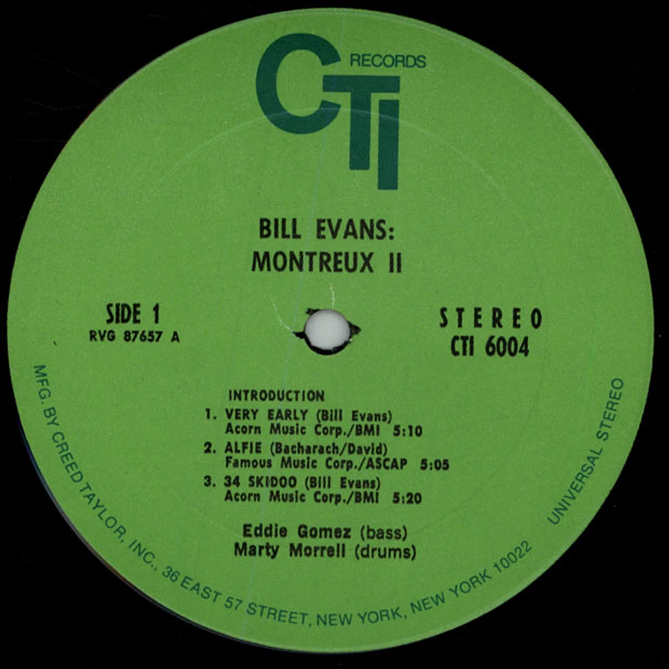Bill Evans - Montreux II