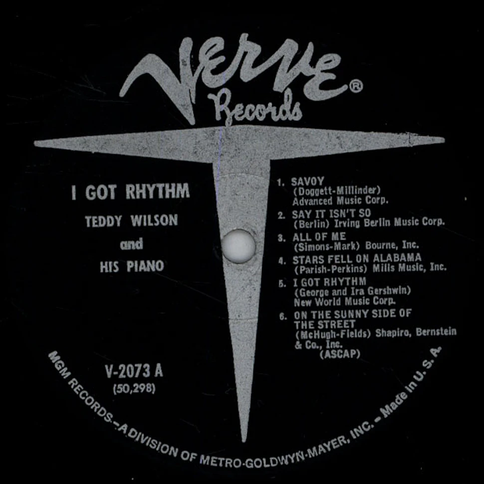 Teddy Wilson - I Got Rhythm