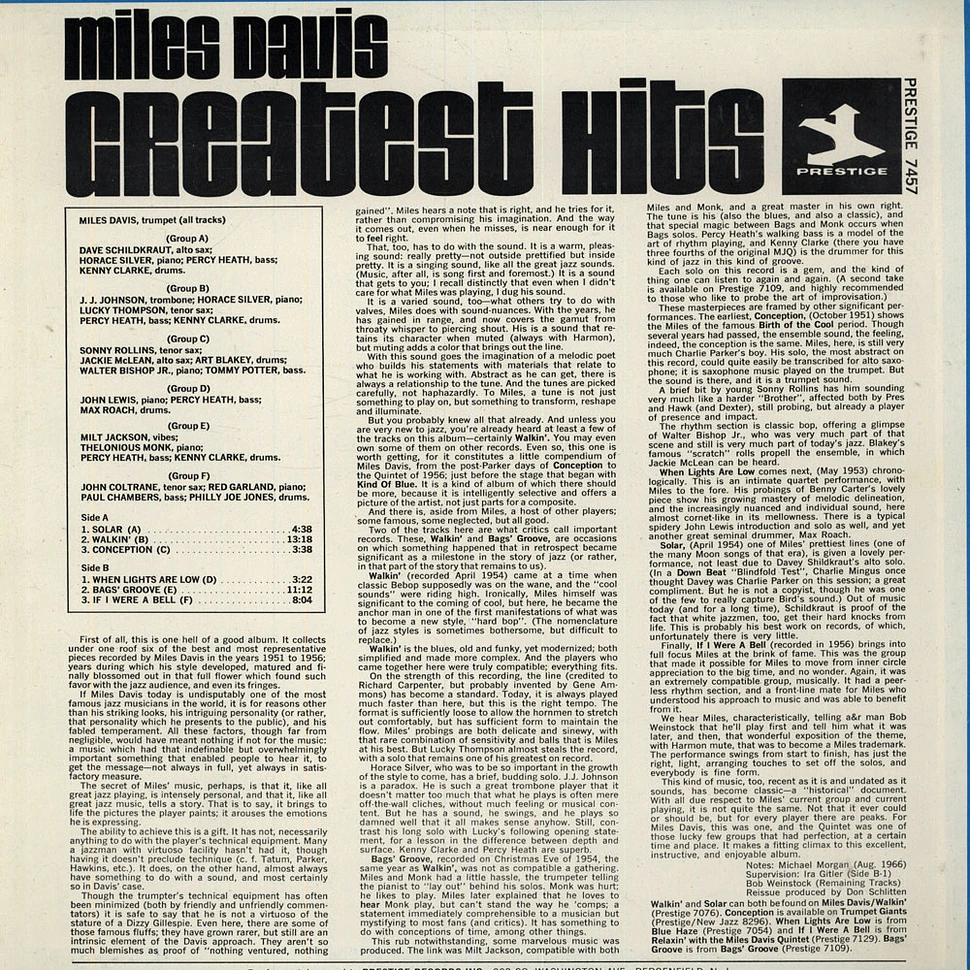 Miles Davis - Greatest Hits