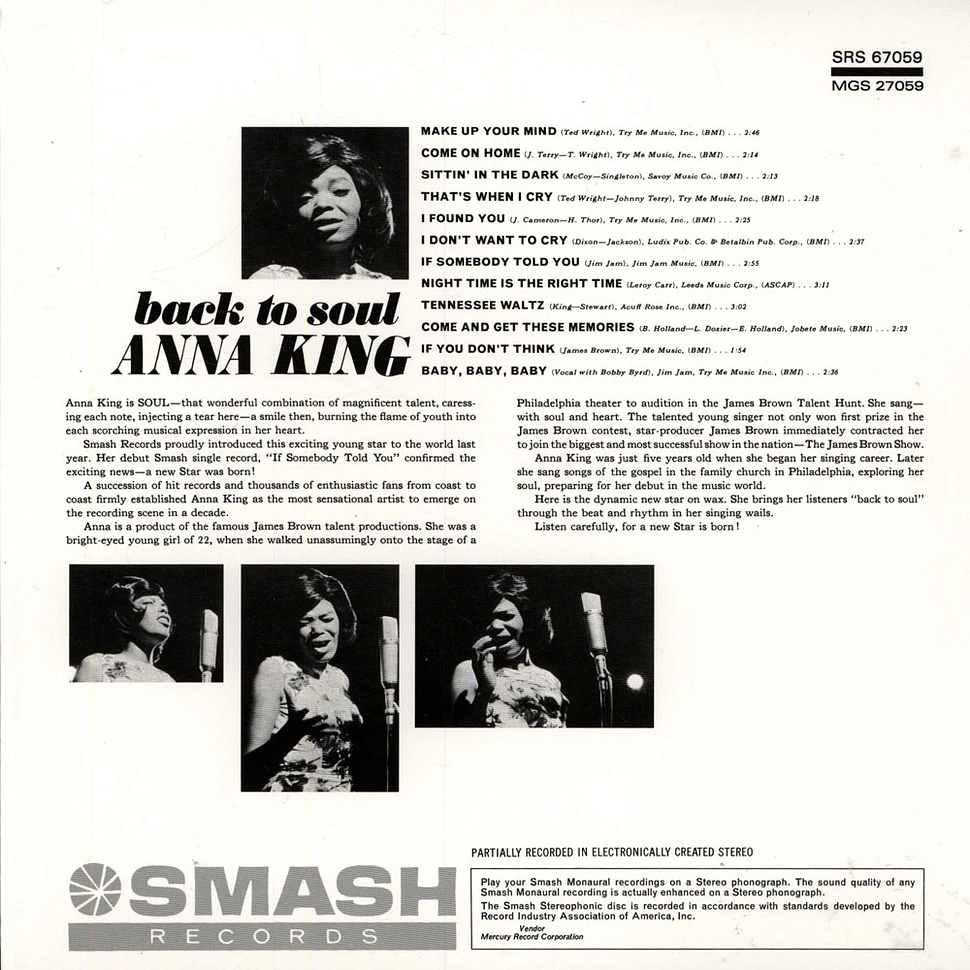 Anna King - Back To Soul