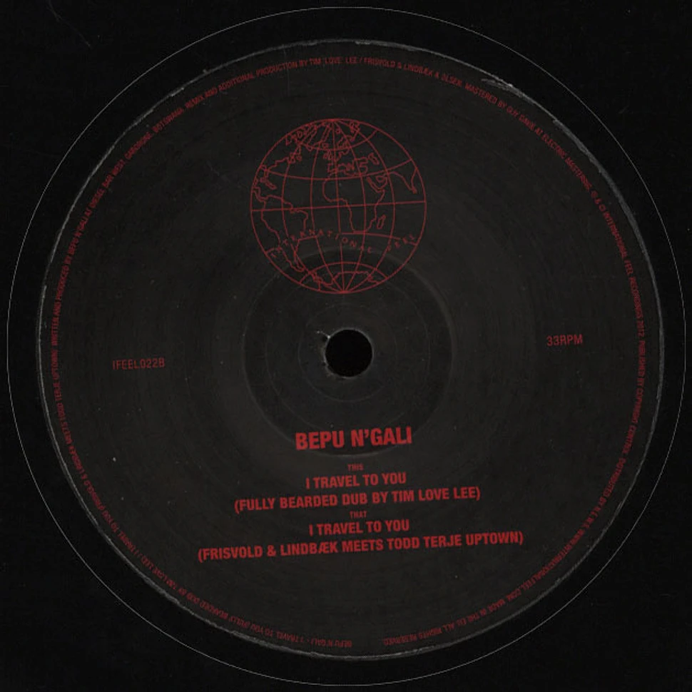 Bepu N'gali - I Travel To You Remixes