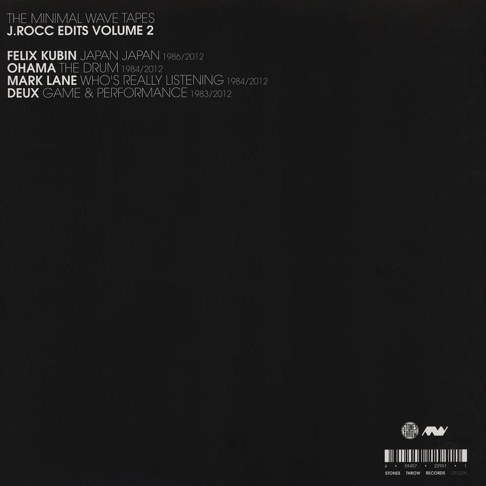 J.Rocc - Minimal Wave Edits Volume 2