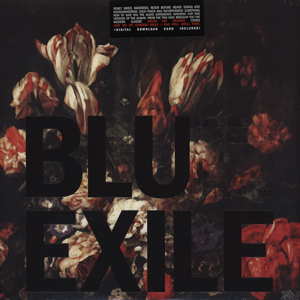 Blu & Exile - Give Me My Flowers While I Can Still Smell Them Red Vinyl Edition