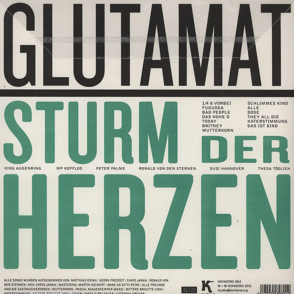 Glutamat - Sturm Der Herzen