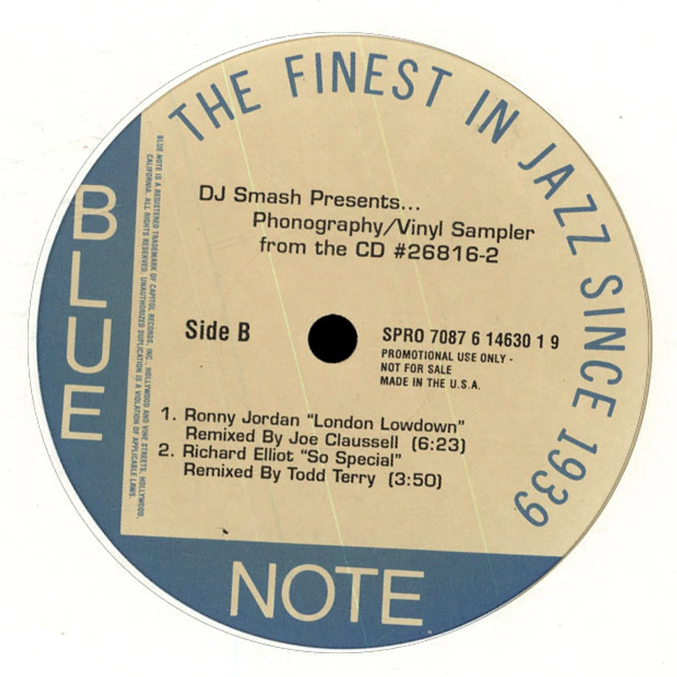 DJ Smash - Phonography (Vinyl Sampler)