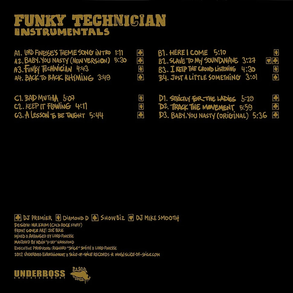 Lord Finesse & DJ Mike Smooth - Funky Technician Instrumentals