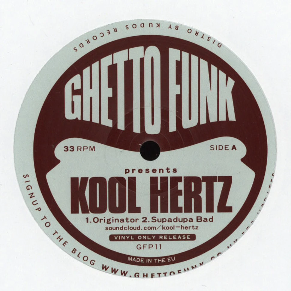 Kool Hertz - Ghetto Funk Presents Kool Hertz