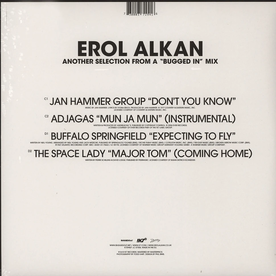 Erol Alkan - Another “Bugged Out” Mix & “Bugged In” Selection