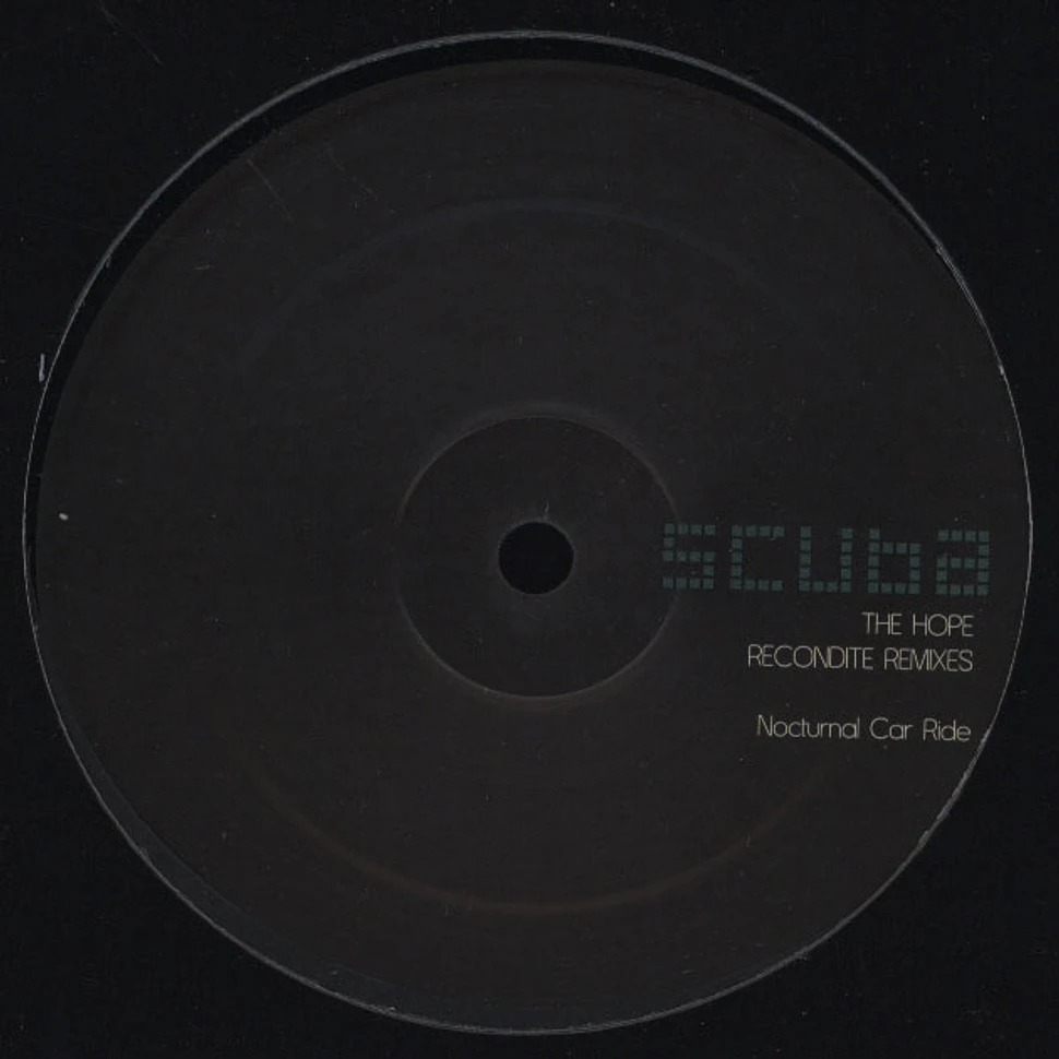 Scuba - The Hope Recondite Remixes