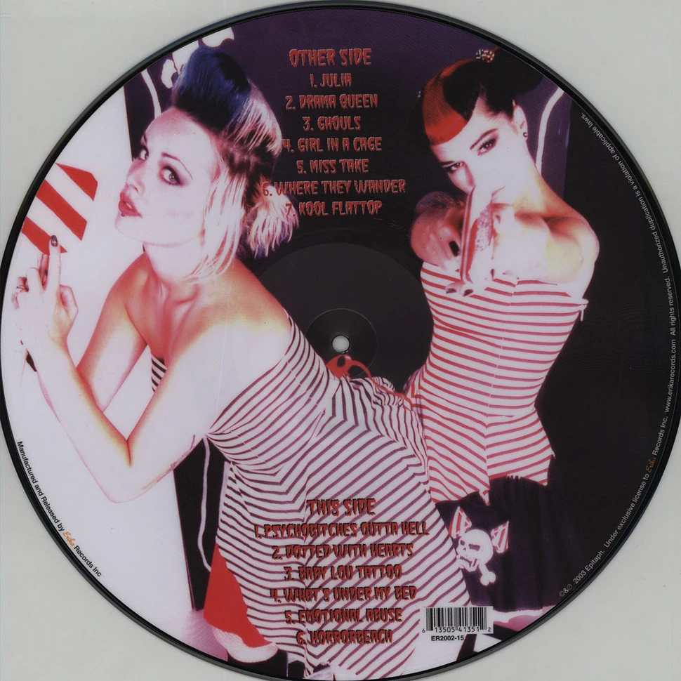 Horrorpops - Hell Yeah! Signed Picture Disc