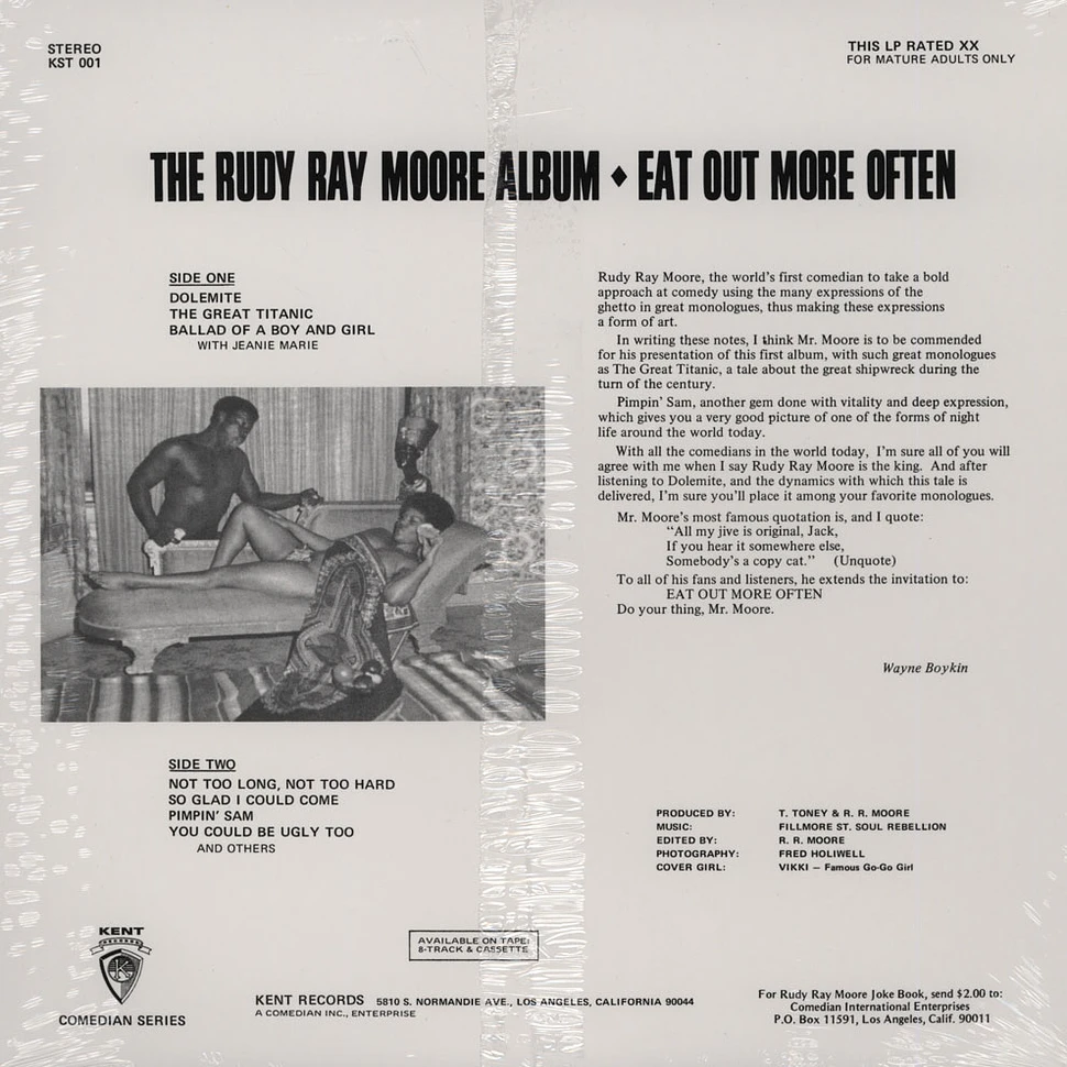 Rudy Ray Moore - Eat Out More Often