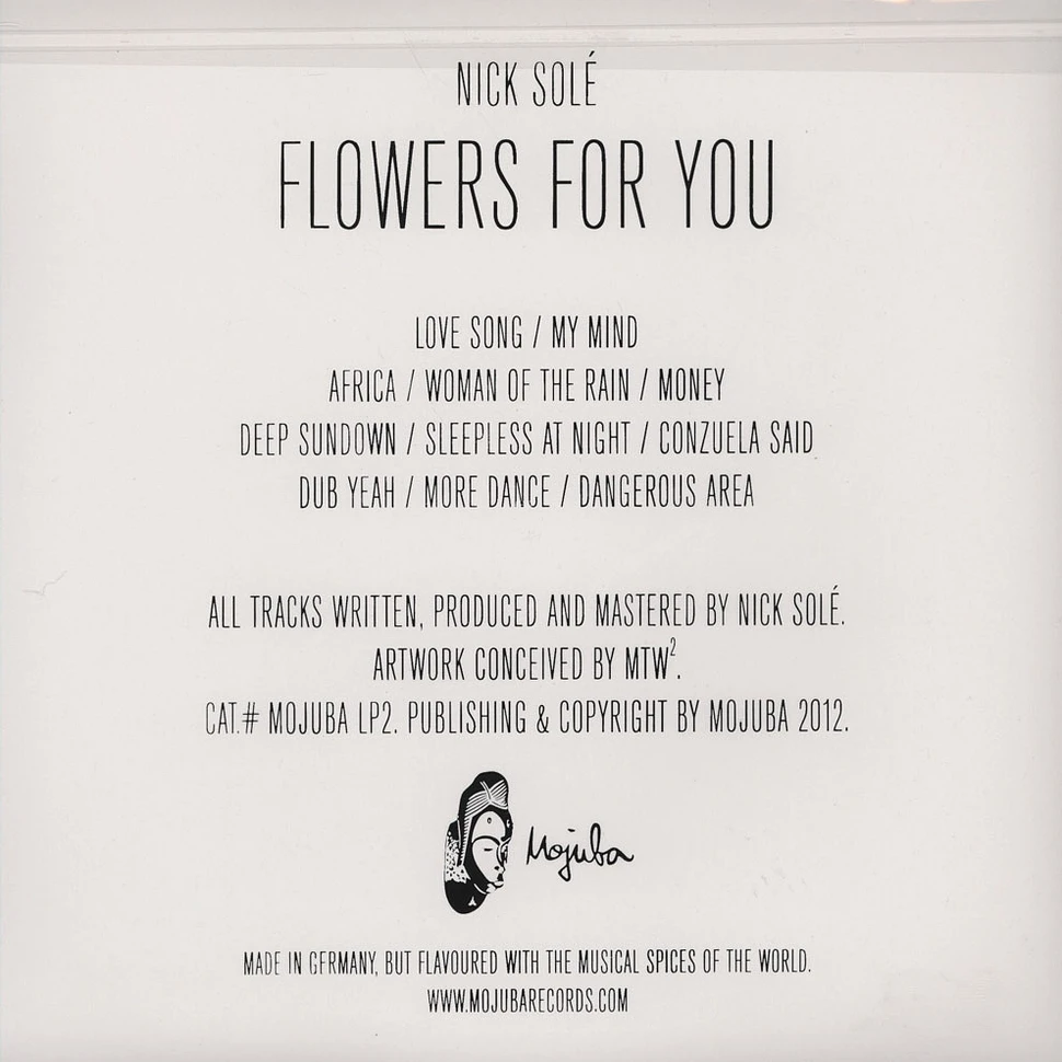 Nick Solé - Flowers For You