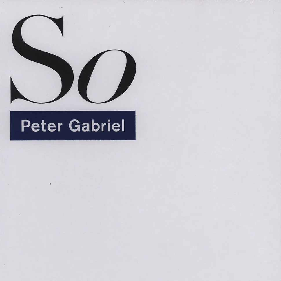 Peter Gabriel - So 25th Anniversary Edition