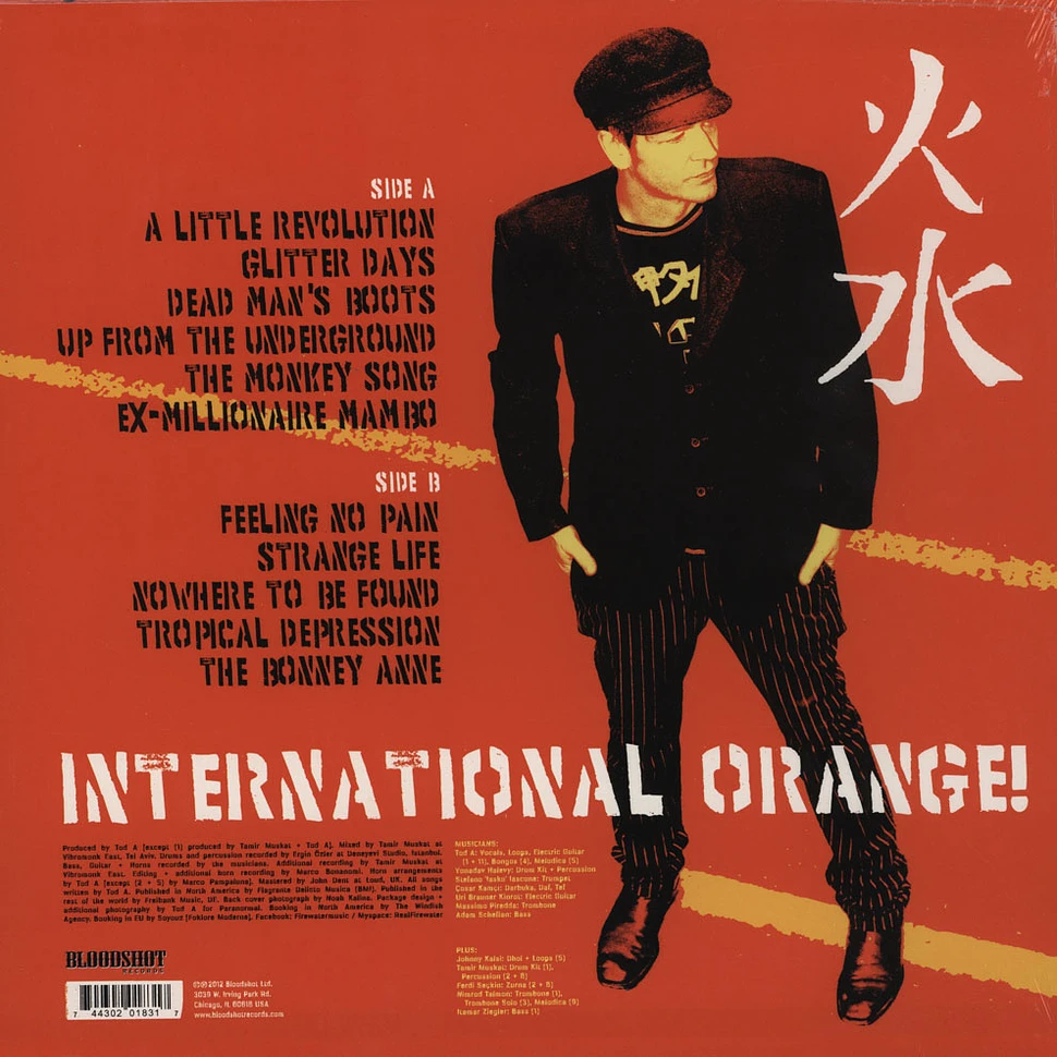 Firewater - International Orange