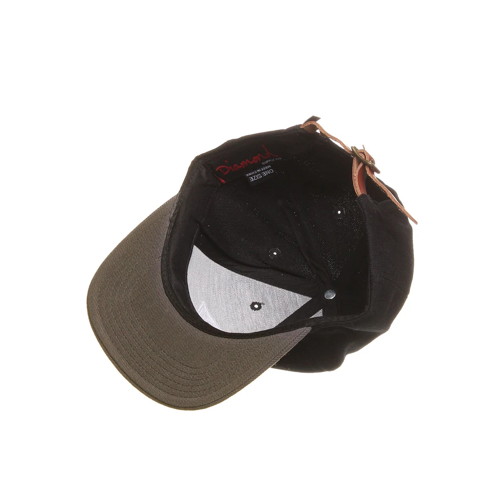 Diamond Supply Co. - Brilliant Leather Back Buckle Cap