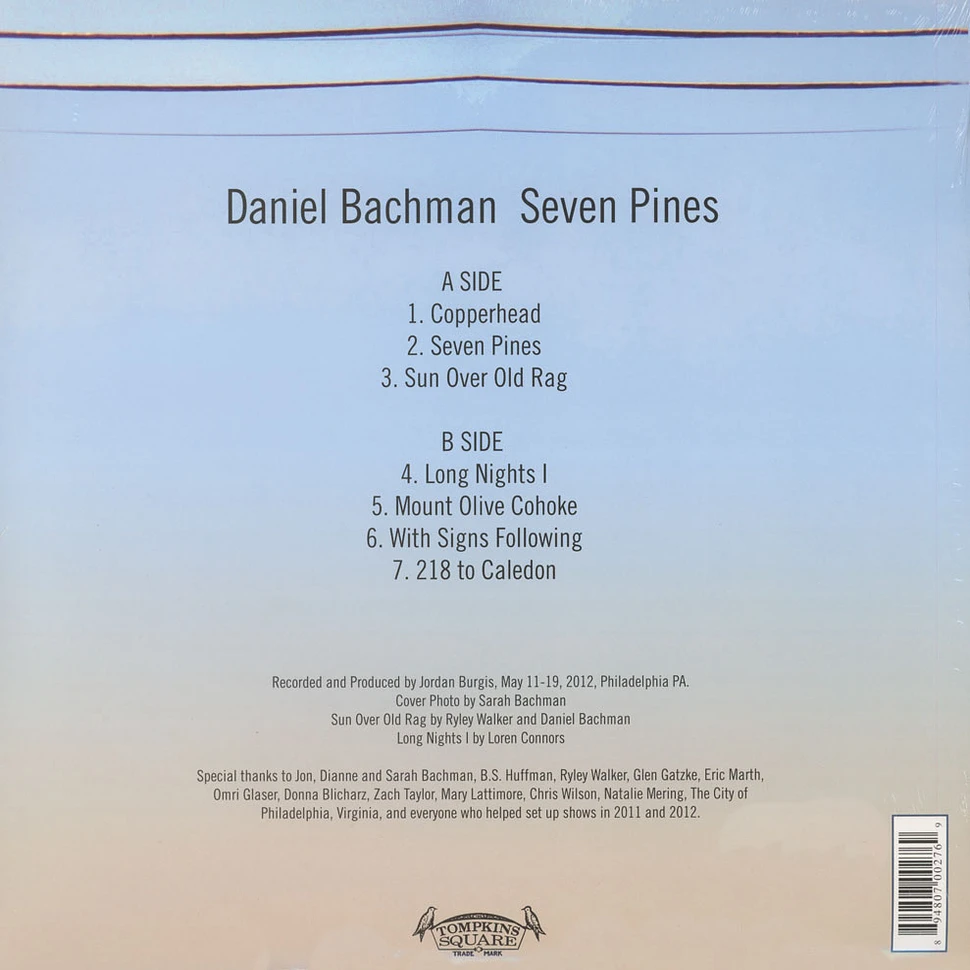 Daniel Bachman - Seven Pines