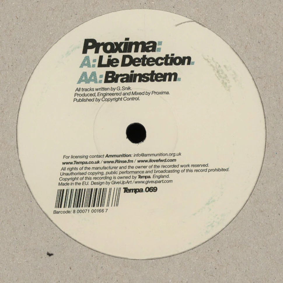 Proxima - Lie Detection / Brainstem