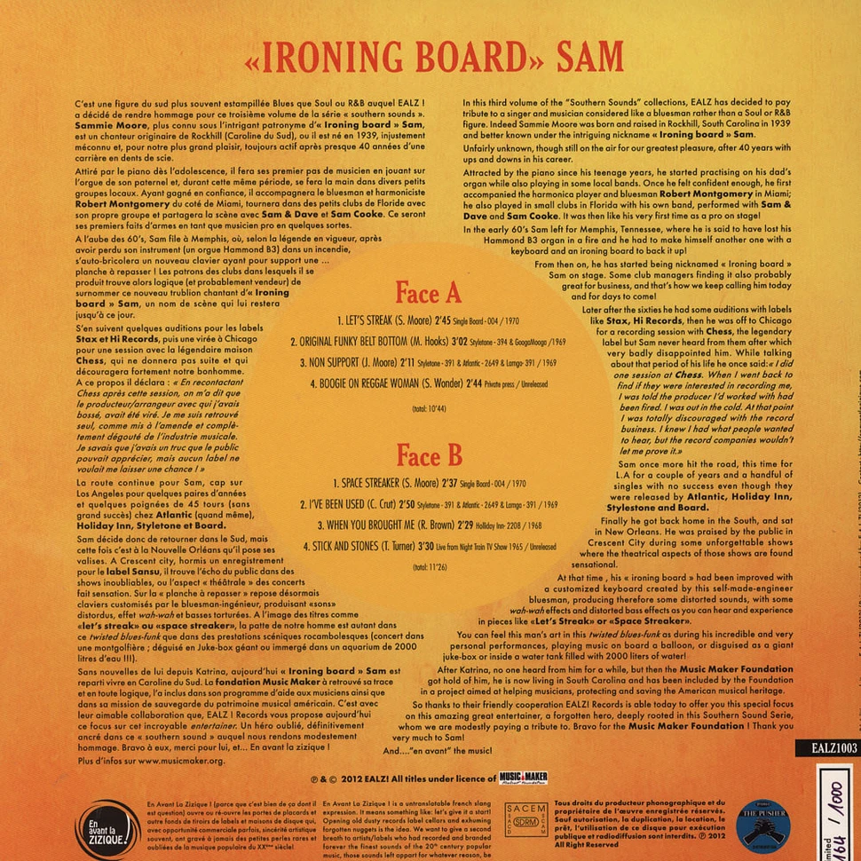 Ironing Board Sam - An Introduction to…