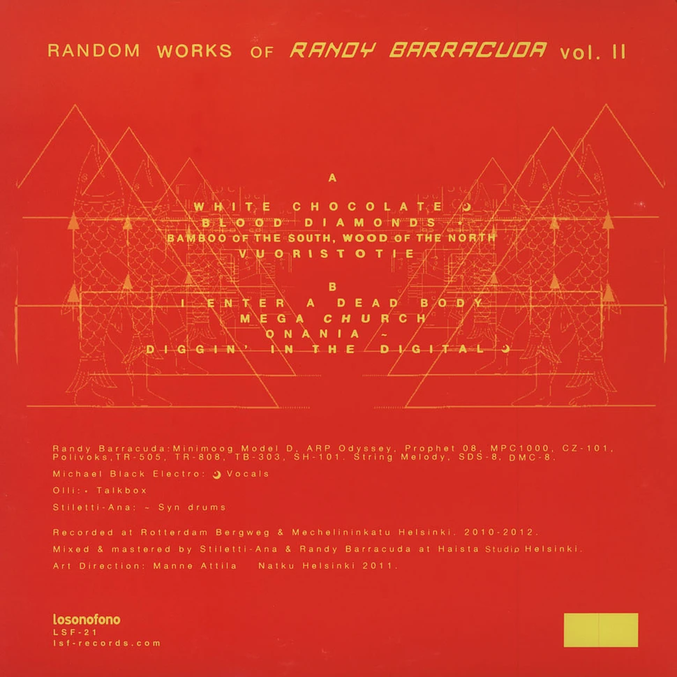 Randy Barracuda - The Random Works of Randy Barracuda Volume 2
