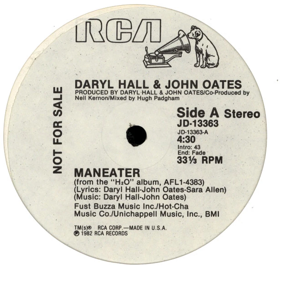 Daryl Hall & John Oates - Maneater