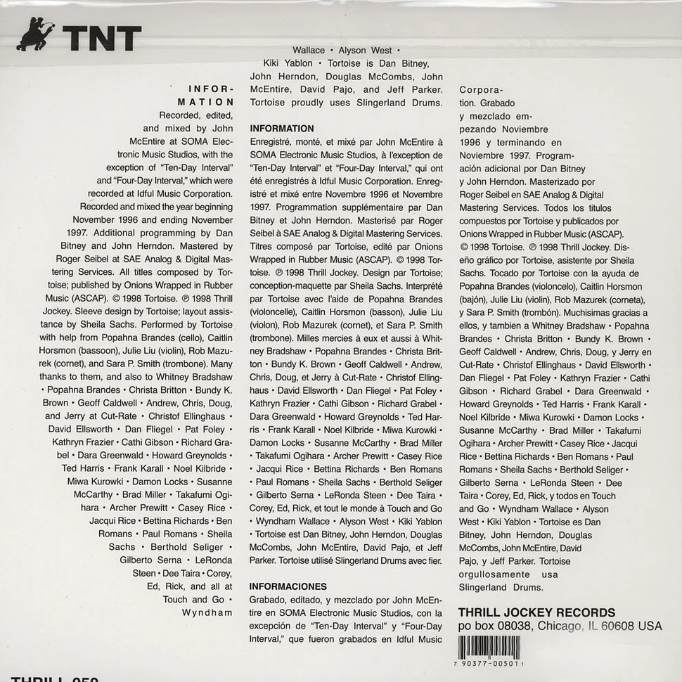 Tortoise - TNT