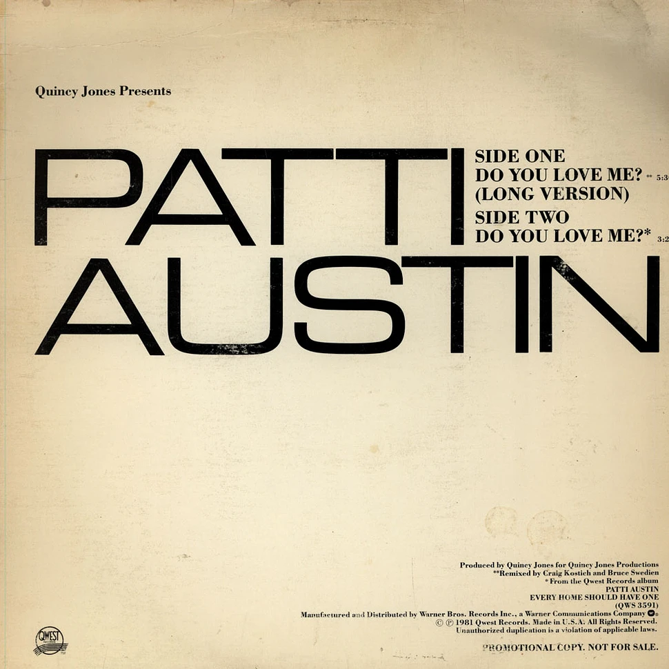Patti Austin - Do You Love Me? Remix