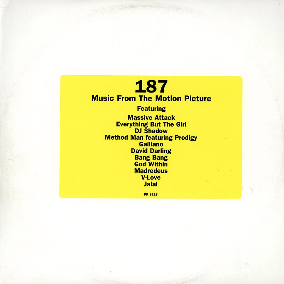 V.A. - 187 (Music From The Motion Picture)