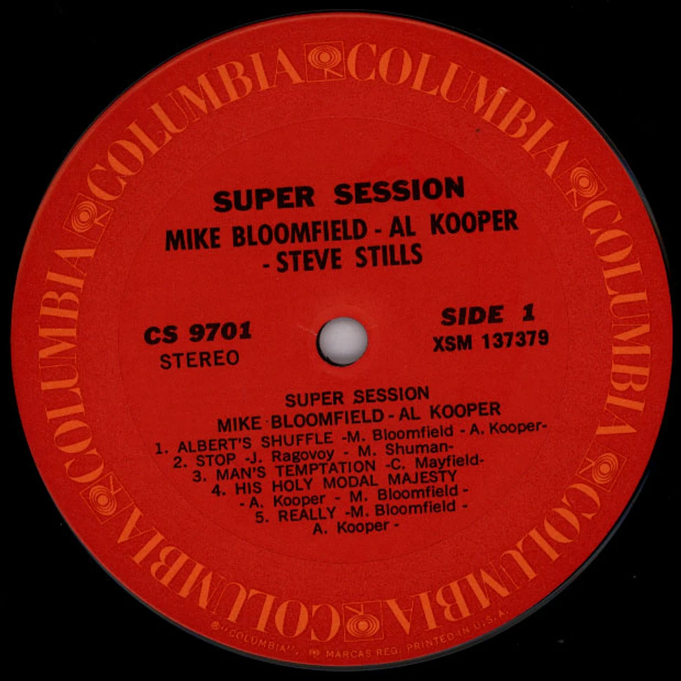 Mike Bloomfield, Al Kooper, Steve Stills - Super session