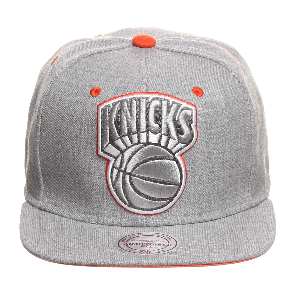 Mitchell & Ness - NY Knicks NBA Dark Grey Road XL Snapback Cap