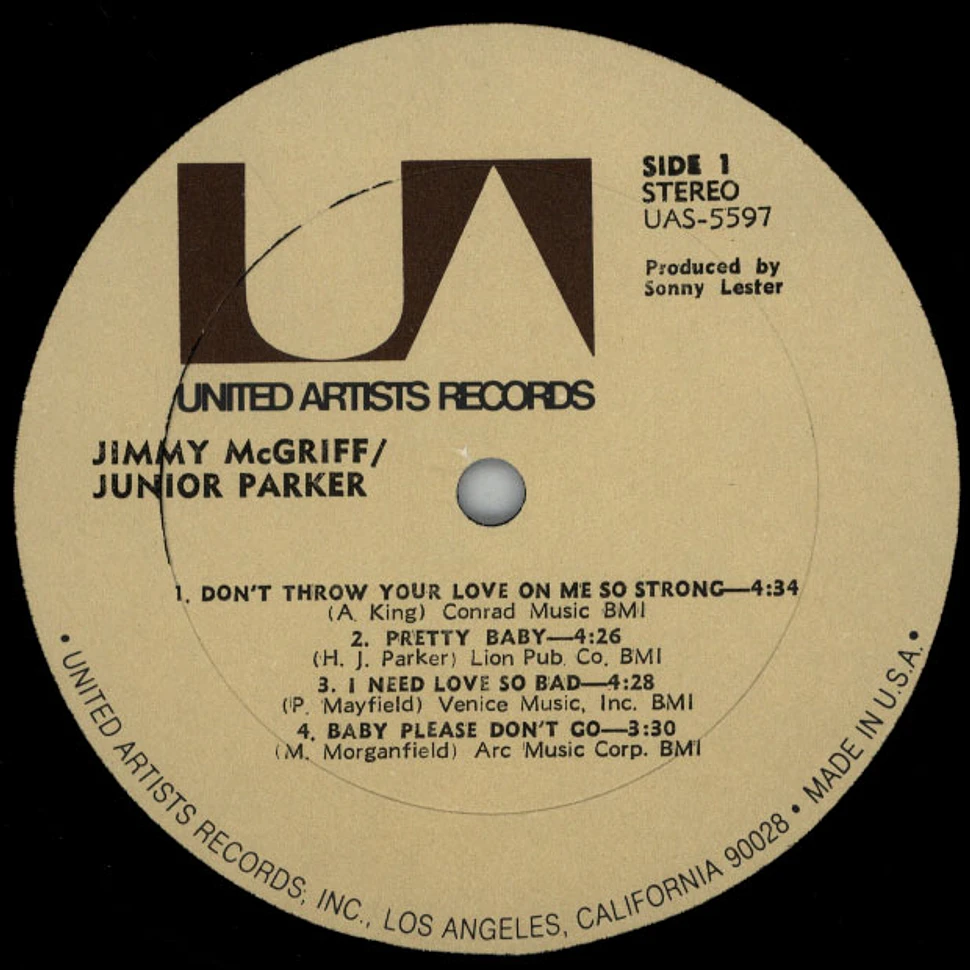 Jimmy McGriff & Little Junior Parker - S/T