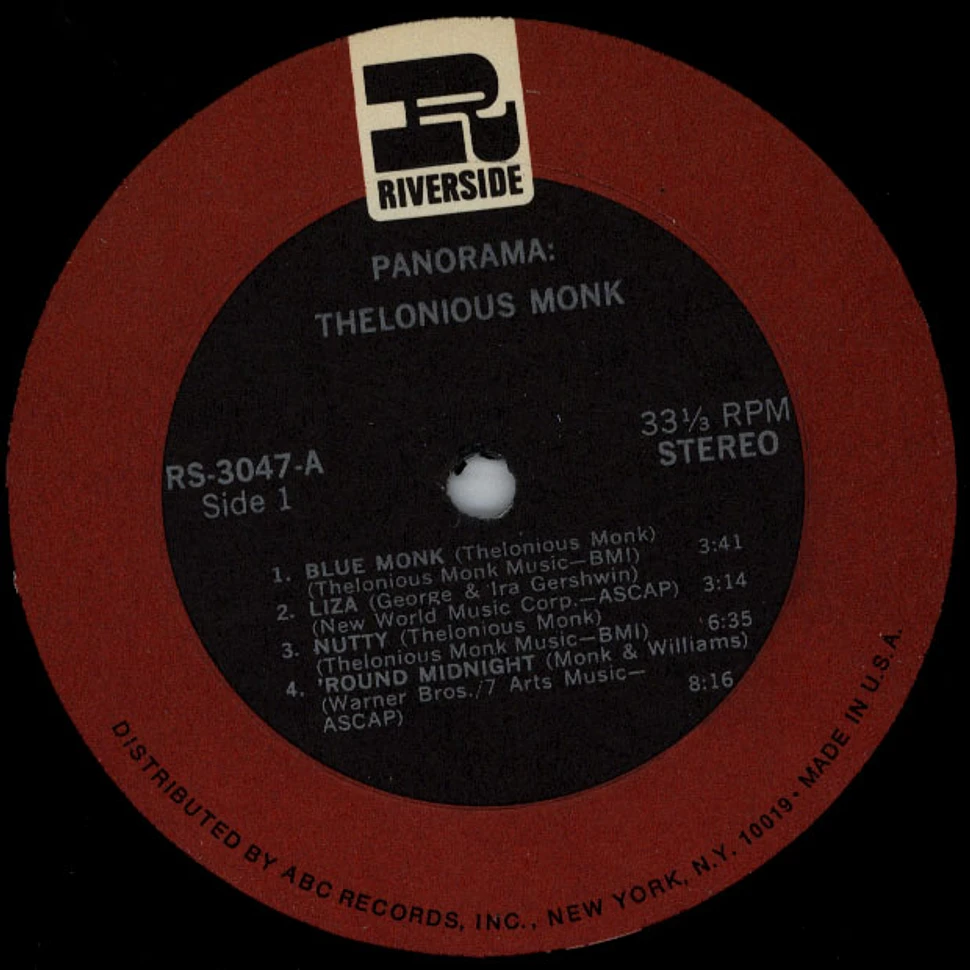 Thelonious Monk - Panorama