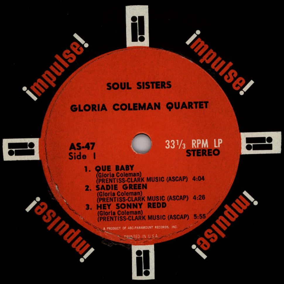 Gloria Coleman Quartet Featuring Pola Roberts - Soul Sisters
