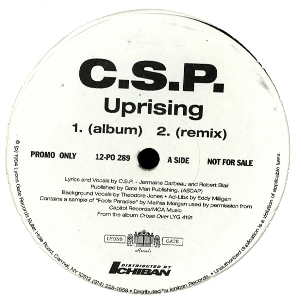 C.S.P. - Uprising