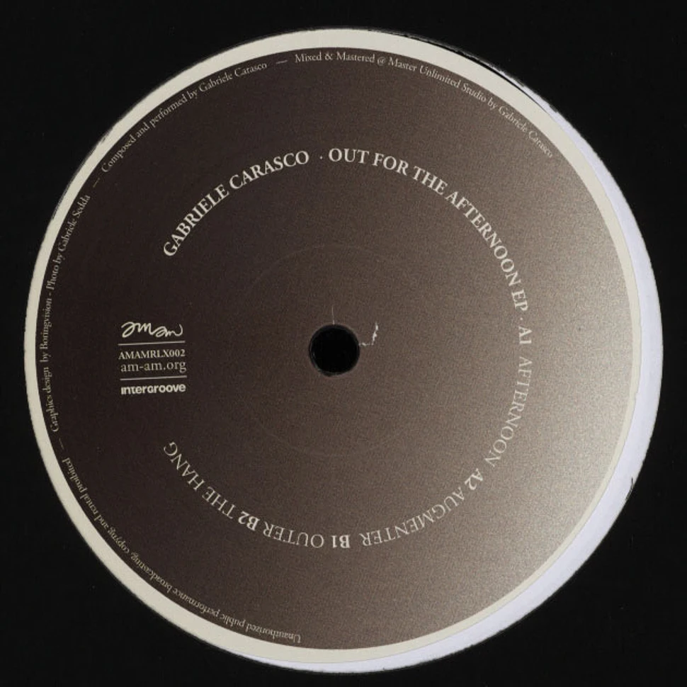 Gabriele Carasco - Out For The Afternoon EP
