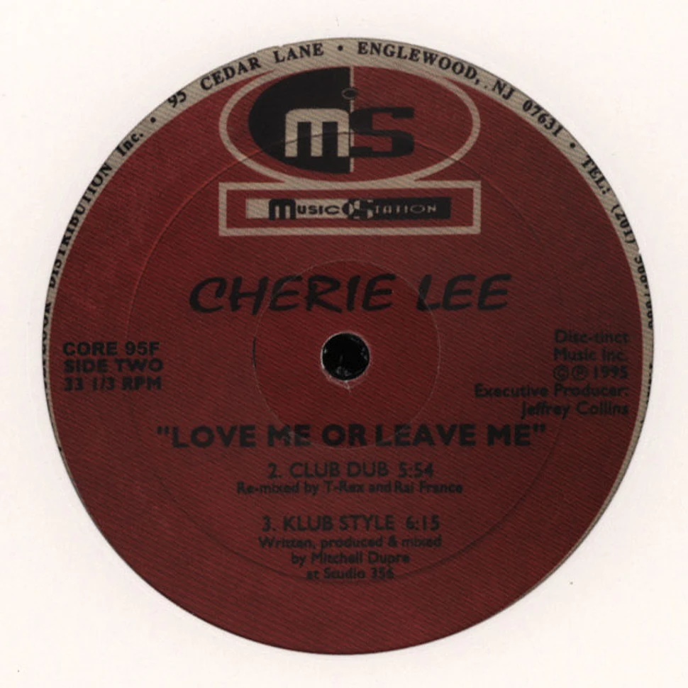 Cherie Lee - Love Me Or Leave Me EP