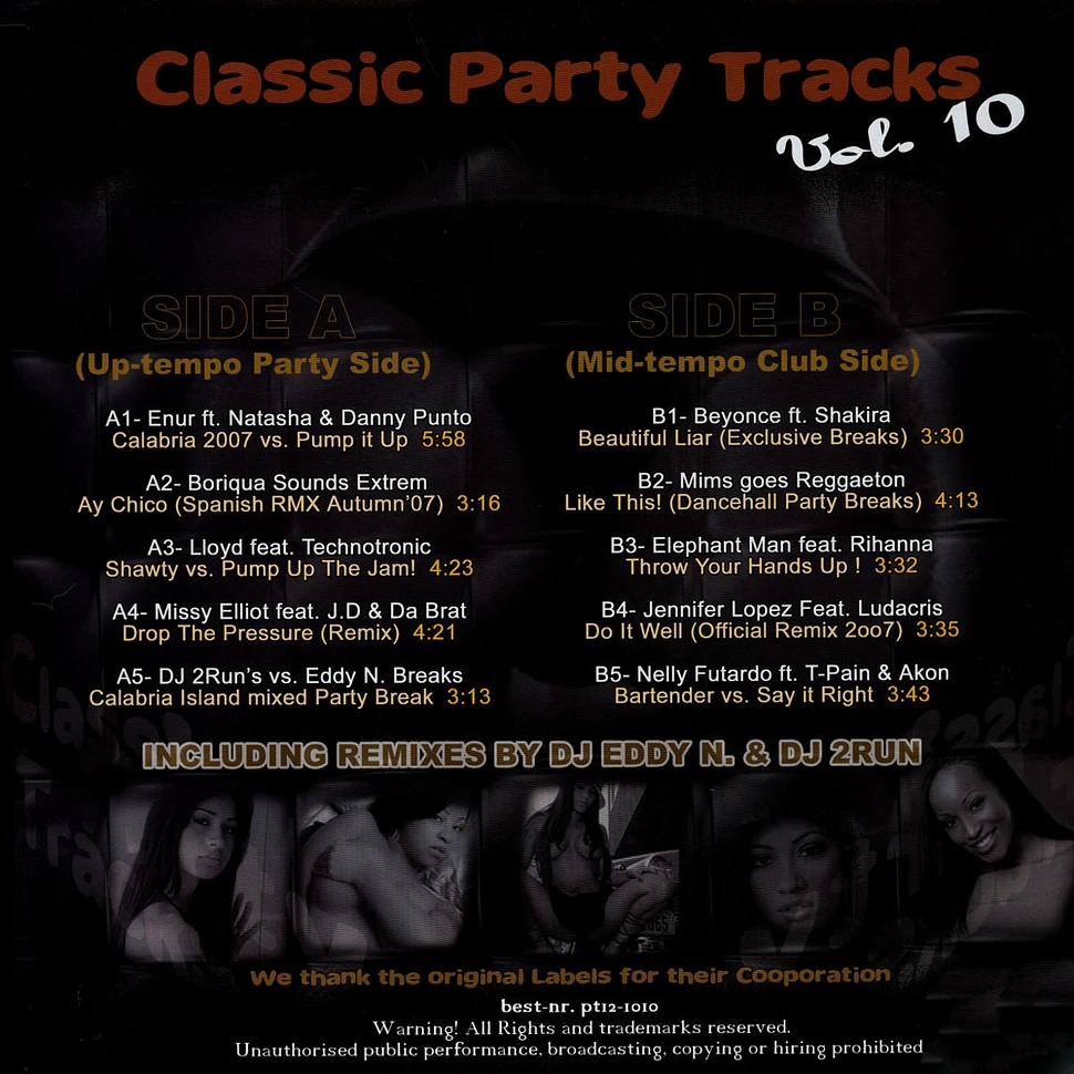 Classic Party Tracks - Volume 10
